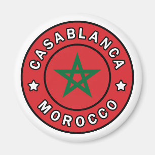 Casablanca Morocco Magnet