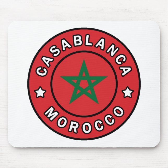 Casablanca Morocco Mouse Pad (Front)