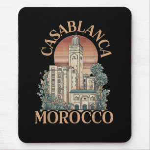 casablanca morocco mouse pad