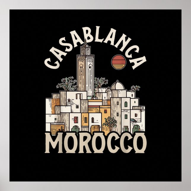 casablanca morocco  poster (Front)