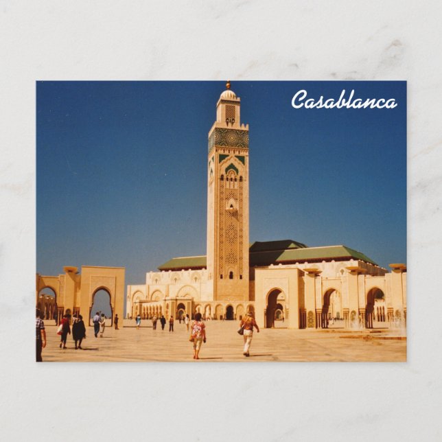 Casablanca Postcard (Front)
