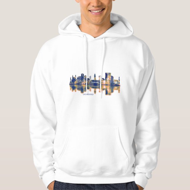 Casablanca Skyline Hoodie (Front)