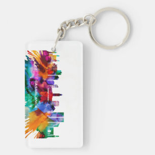 Casablanca Skyline Key Ring