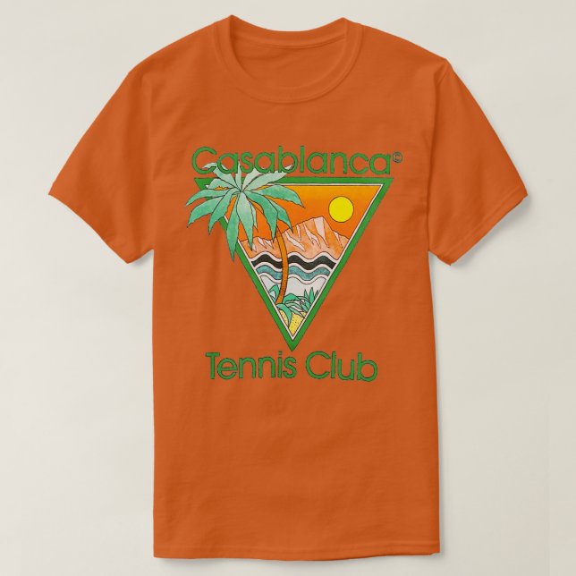 Casablanca tennis club  T-Shirt (Design Front)