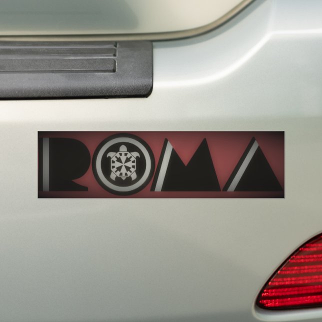 CASAPOUND BUMPER STICKER (On Car)