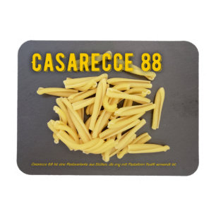 Casarecce 88 Italienisches Restaurant Rezept zutat Magnet