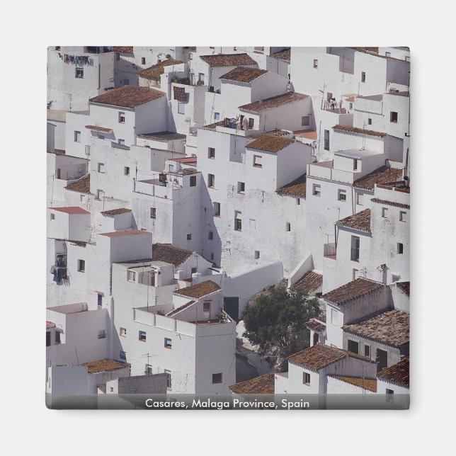 Casares, Malaga Province, Spain Magnet (Front)