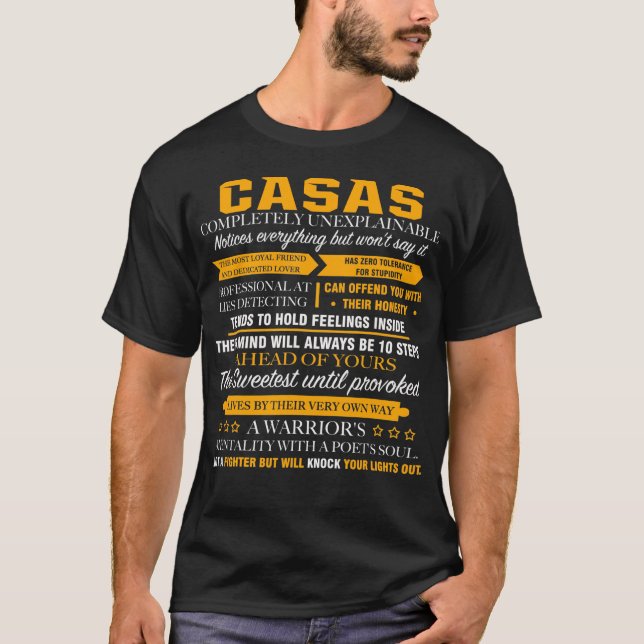 CASAS completely unexplainable T-Shirt (Front)