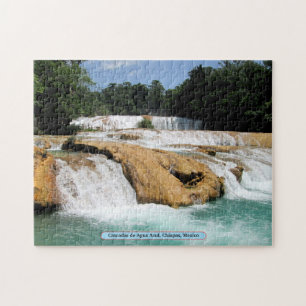 Cascadas de Agua Azul, Chiapas, Mexico Jigsaw Puzzle
