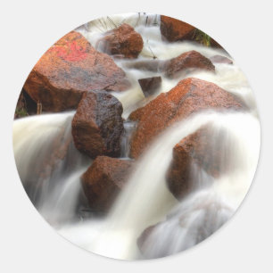 Cascade 01 classic round sticker