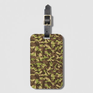 Cascade Camouflage Luggage Tag