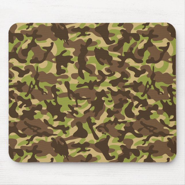 Cascade Camouflage  Mouse Pad (Front)