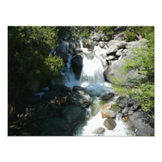Cascade Falls at Yosemite National Park Photo Print
