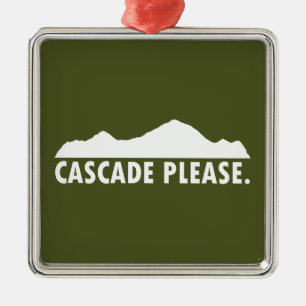Cascade Idaho Please Metal Tree Decoration