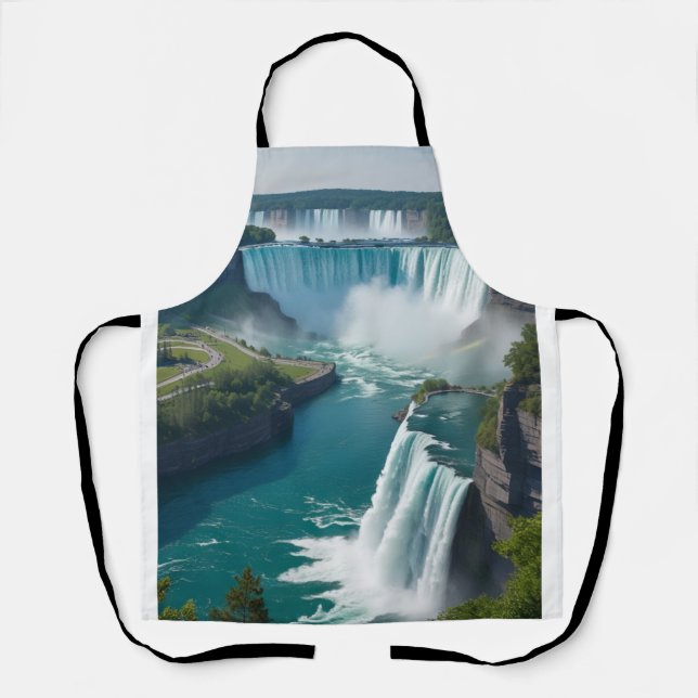 "Cascade in the Kitchen – Niagara  Design Apron (Front)