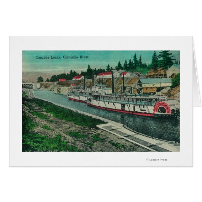 Cascade Locks on the Columbia River (Front Horizontal)