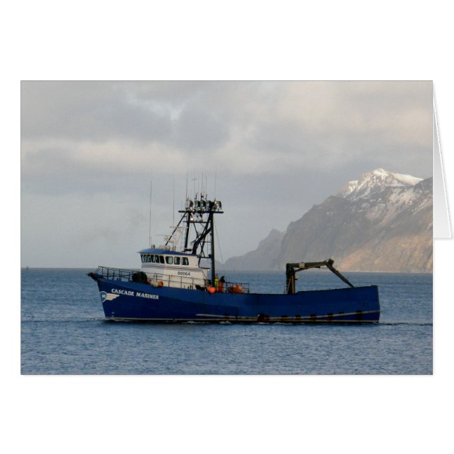 Cascade Mariner, Crab Boat in Dutch Harbour, AK (Front Horizontal)