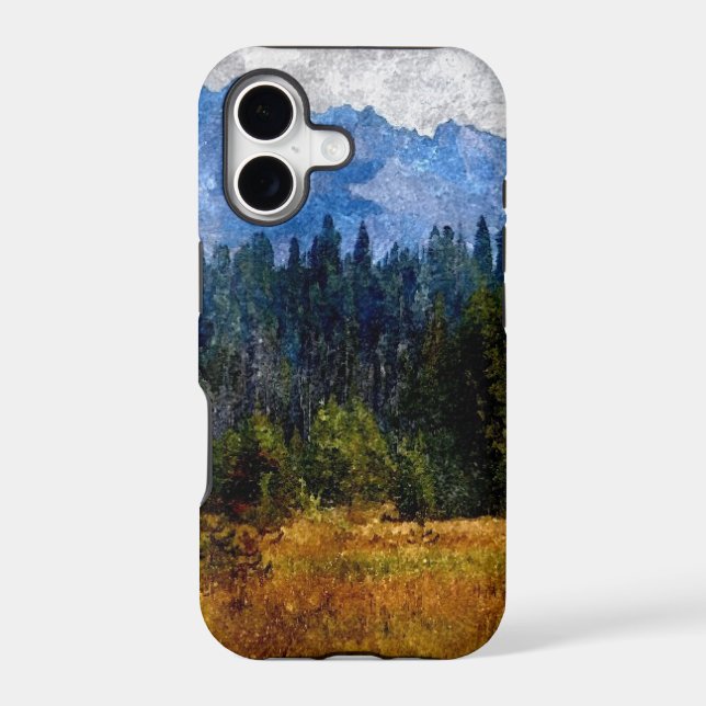 Cascade Mountains Meadow, Oregon (Back)