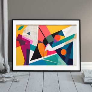 Cascade of Colour Poster