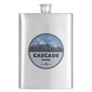 Cascade Range Camping Hip Flask