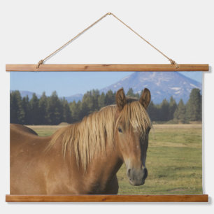 Cascade Range   Chestnut Horse Hanging Tapestry