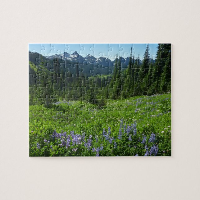 Cascade Range from Mount Rainier National Park Jigsaw Puzzle (Horizontal)