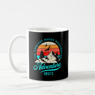 Cascade Range Washington State, Stunning Wildlife  Coffee Mug