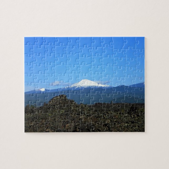 Cascades & Lava Rocks, Oregon Jigsaw Puzzle (Horizontal)