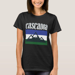 Cascadia Doug Flag Pacific Northwest T-Shirt Gift