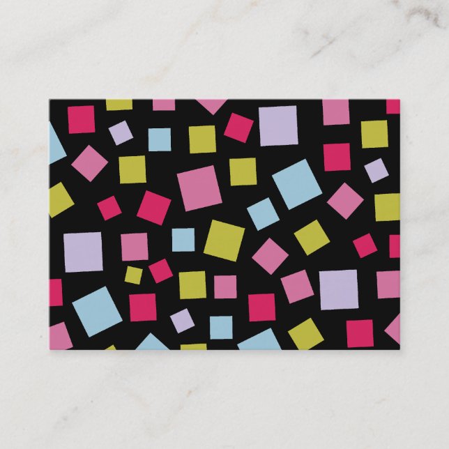 Cascading Colours Business Card (Front)