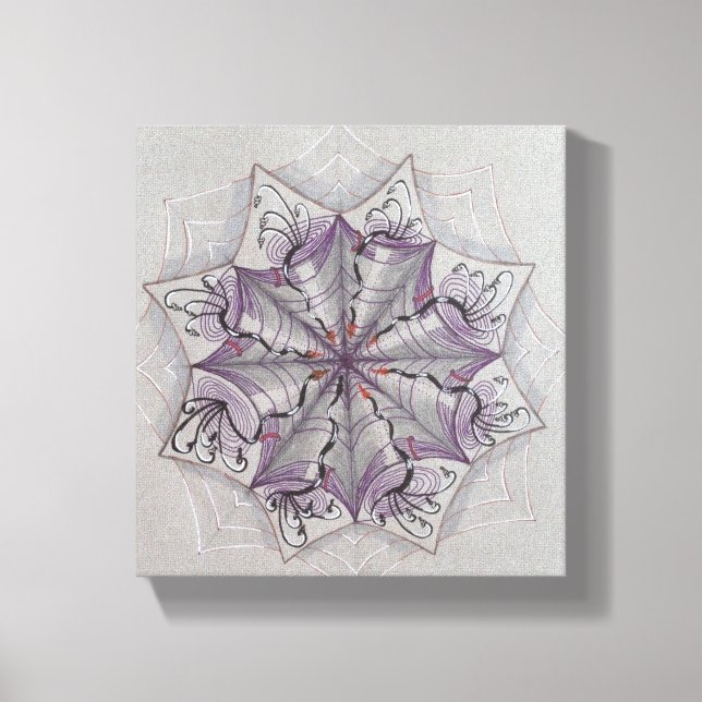 Cascading Dreams Canvas Print (Front)