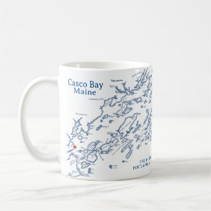 Casco Bay Maine Gift Coffee Mug