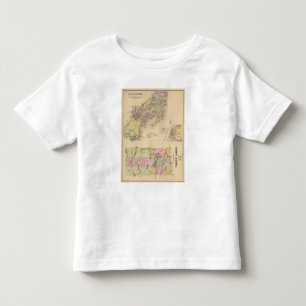 Casco Bay Map Toddler T-Shirt