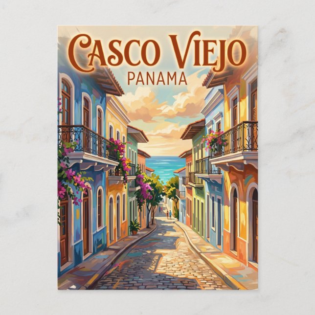 Casco Viejo Panama Postcard (Front)