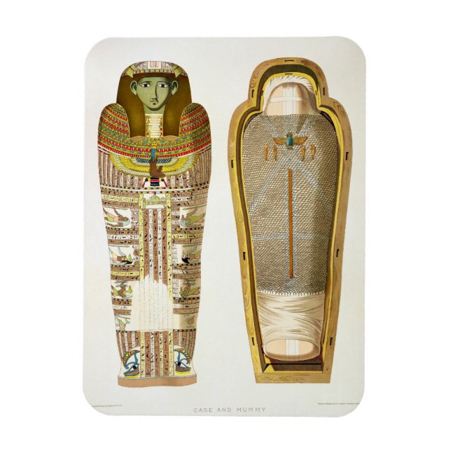 Case and mummy in its cerements from Gizeh, Volume Magnet (Vertical)