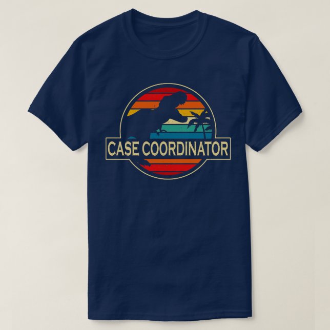 Case Coordinator Dinosaur T-Shirt (Design Front)