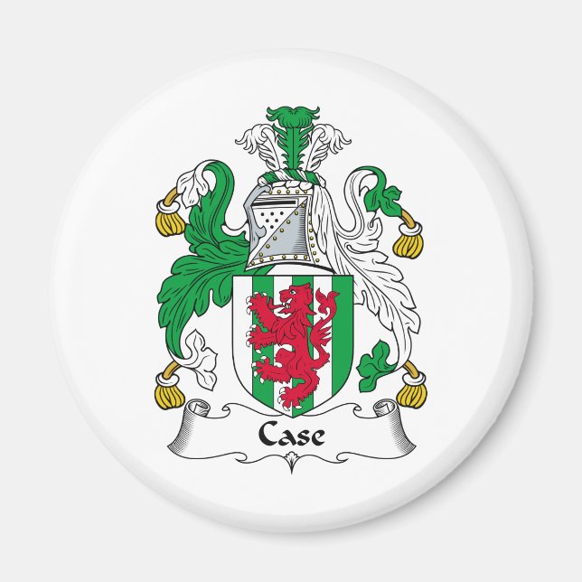 Case Family Crest Magnet (Front)