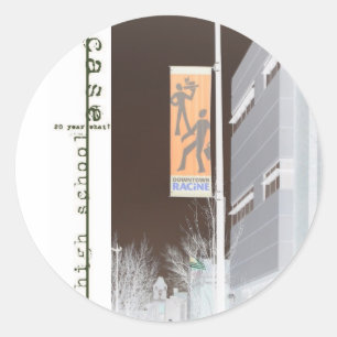 Case HS Class of 1988 Reunion Classic Round Sticker