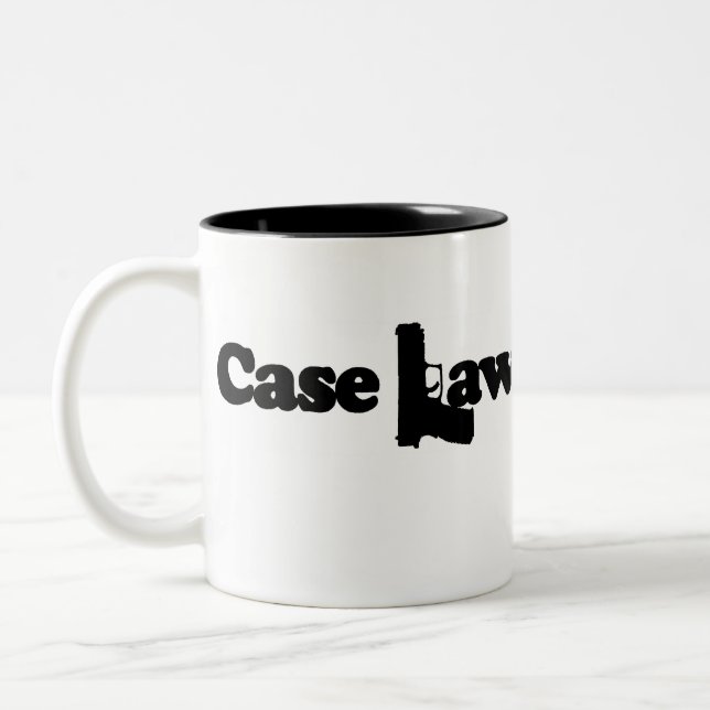 Case Law Large Coffee Mug (Left)