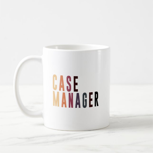 Case Manager Gift Coffee Mug (Left)