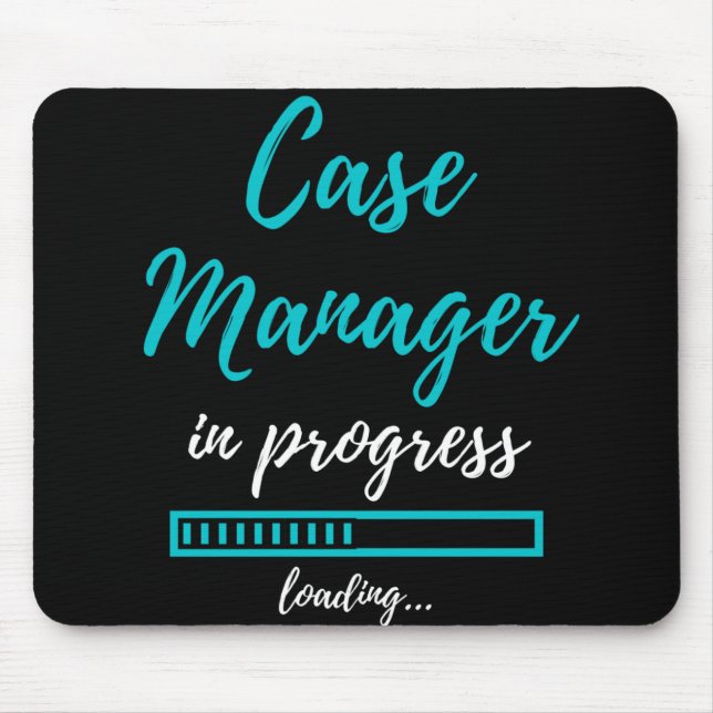 Case Manager In Progress Mouse Pad (Front)