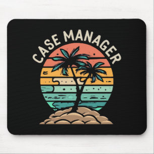 Case manager mouse pad