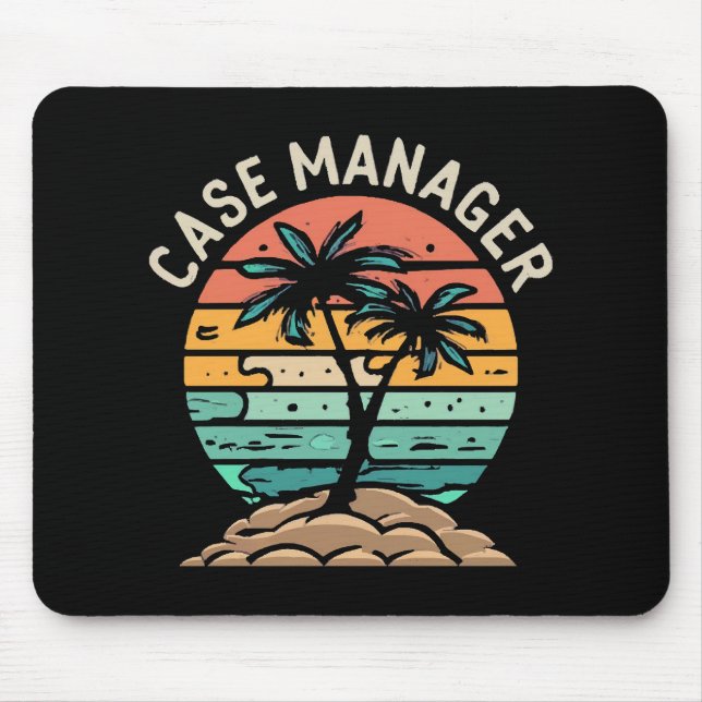 Case manager mouse pad (Front)
