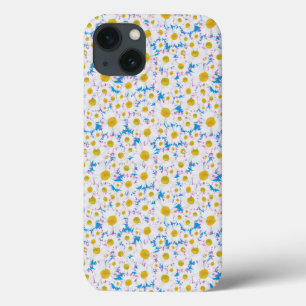 Case-Mate Case for iPad: Ditzy White Daisies: Blue