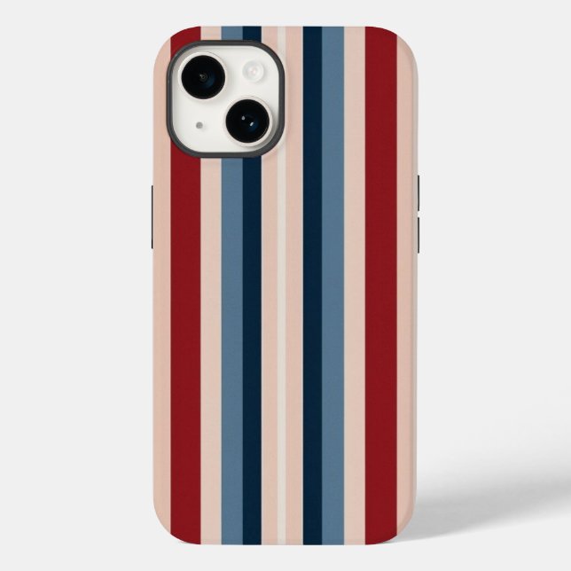 Case-Mate Colourful Stripes iPhone Case (Back)
