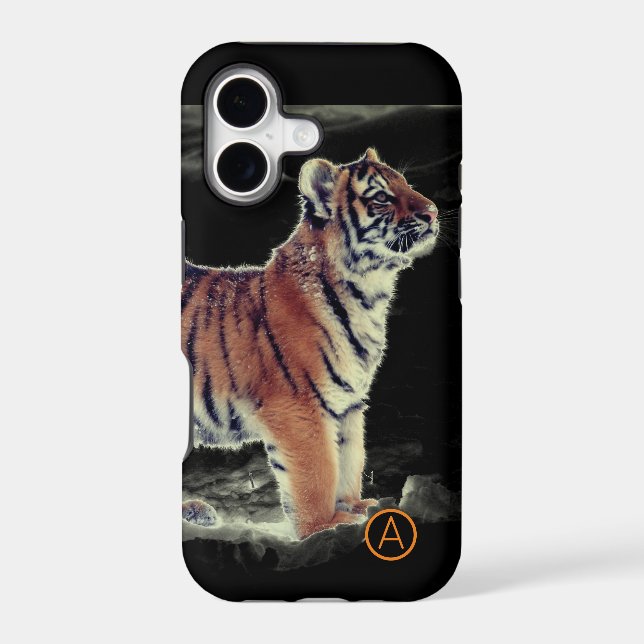 Case-Mate  iPhone 11 Case BABY TIGER DIY INITIAL (Back)