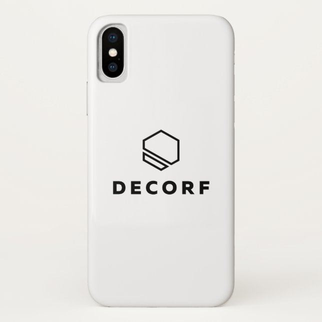 Case-Mate Phone Case, Apple iPhone X, Barely Ther Case-Mate iPhone Case (Back)