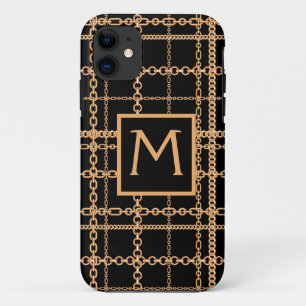 Case-Mate Tough Apple iPhone XR Case - Gold Chains