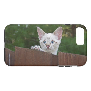 Case-Mate Tough Plus iPhone 7 Case White Kitten