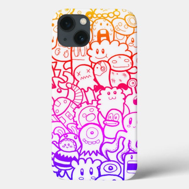 Case-Mate Tough Xtreme iPhone X Case HAPPY MONSTER (Back)
